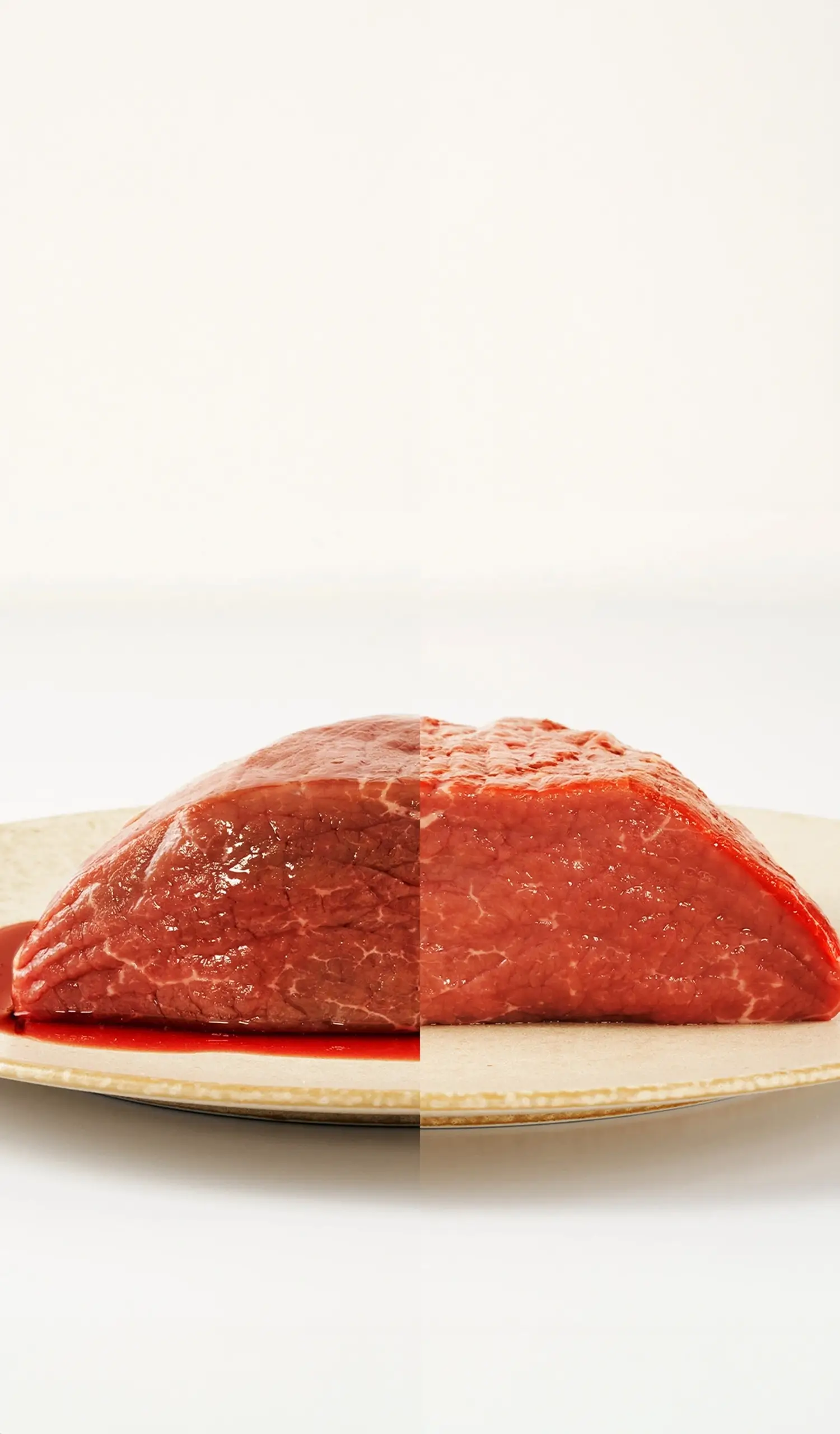 超高速凍結機「ZERO FREEZER」での牛肉凍結イメージ